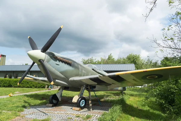 Réplica spitfire supermarine — Fotografia de Stock