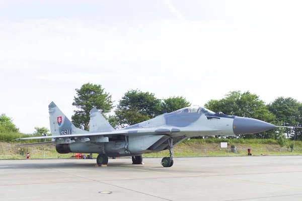Slovakian MIG 29 fighter jet — Stock Photo, Image