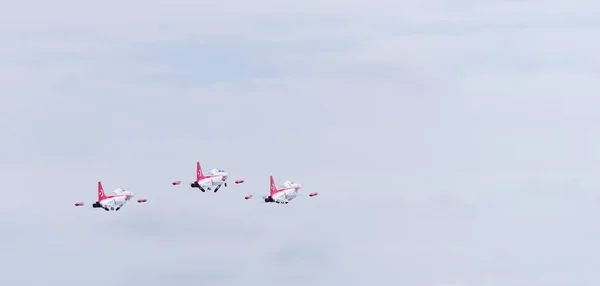 Equipo de demostración de la fuerza aérea turca estrella — Foto de Stock