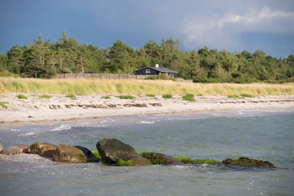 Paysage de plage danois — Photo