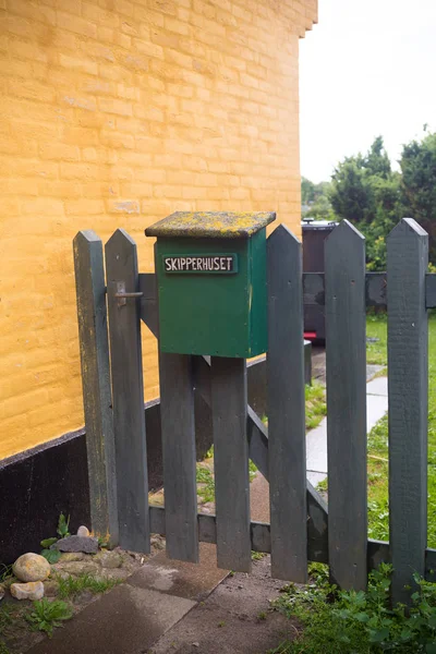 Poštovní schránku v Dánsku — Stock fotografie