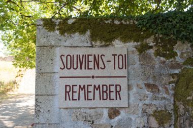 oradour-sur-glane kalıntıları