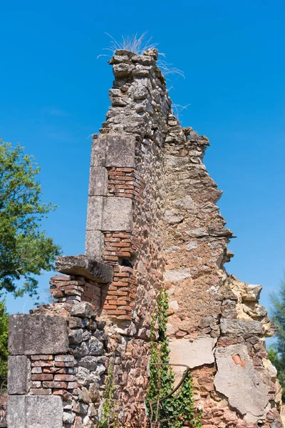 Руины орадур-сюр-глана — стоковое фото
