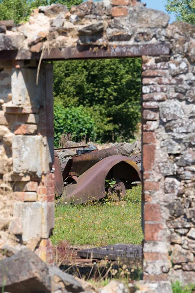 As ruínas de oradour-sur-glane — Fotografia de Stock