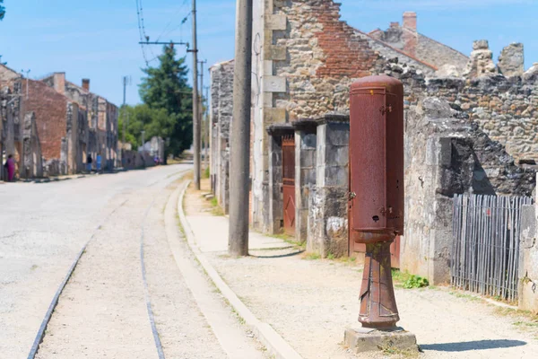 Le rovine di oradour-sur-glane — Foto Stock