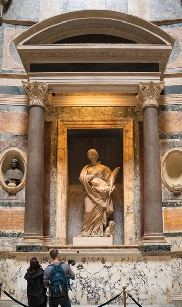 Roma Pantheon interior — Fotografia de Stock