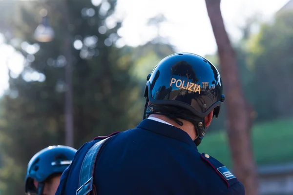 Polizia a cavallo — Foto Stock