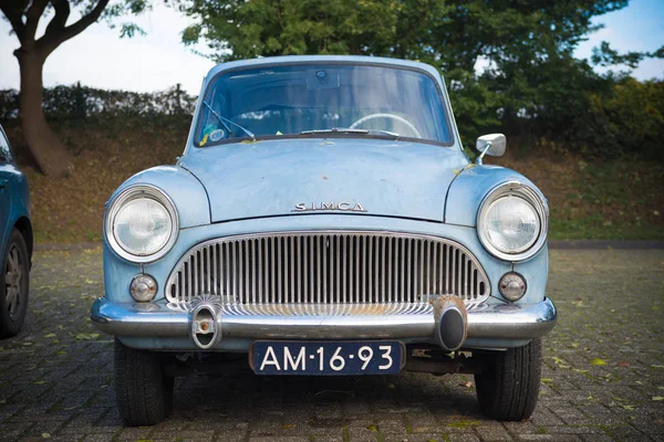 Simca oldtimer car — стоковое фото