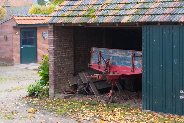 古い農家の納屋 — ストック写真
