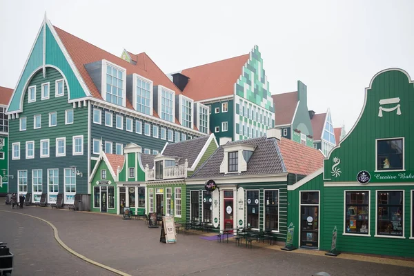 Moderne architectuur in zaanstad, Nederland — Stockfoto