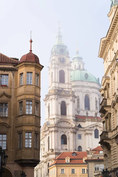 St Nicholas bell tower in prague — Stock Photo, Image