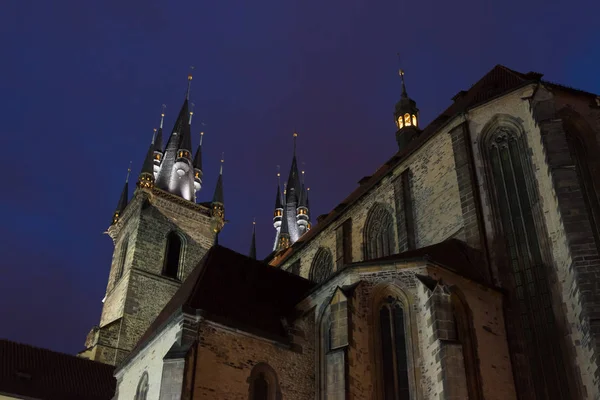 プラハのペンションティン教会 — ストック写真