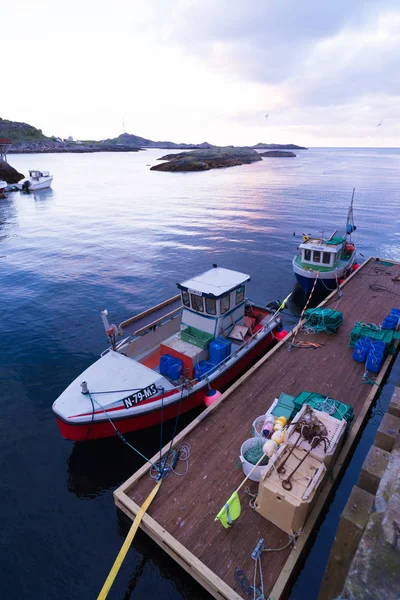 Pequeños barcos de pesca — Foto de Stock