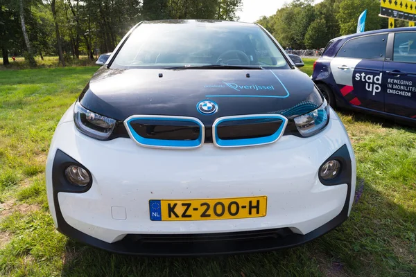 Enschede Holandia Sierpnia 2018 Electric Bmw Podczas Demonstracji Technologicznej Byłej — Zdjęcie stockowe