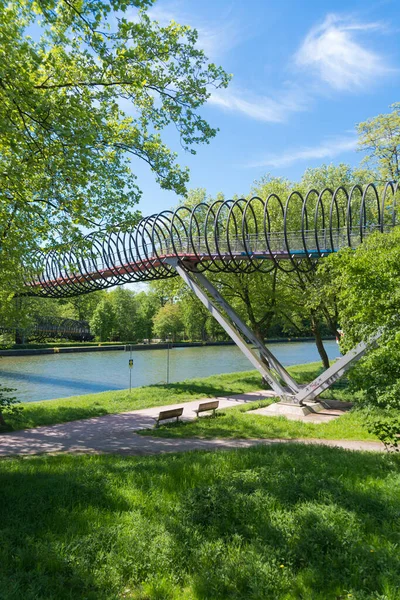 Oberhausen Alemania Mayo 2018 Proyecto Puente Slinky Springs Fame Punto — Foto de Stock