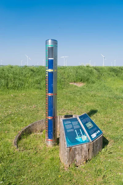 Educational Groundwater Meter Water Meter Designed Martin Borchert Stainless Steel — Stock Photo, Image