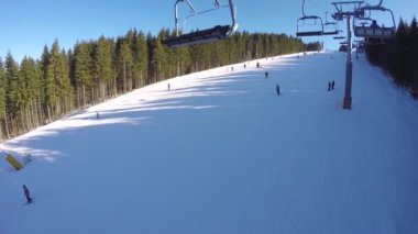 Kayak Merkezi, füniküler üzerinde tırmanma