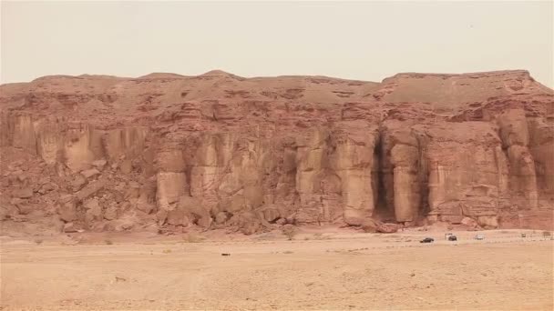Mountain desert panorama — Stock Video