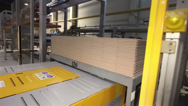 Industrial interior, production of ceramic tiles, modern factory ... Industrial interior, production of ceramic tiles, modern factory ...