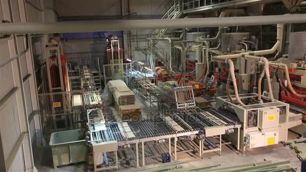Ceramic tile plant, blanking and piercing of ceramic tiles ... Ceramic tile plant, blanking and piercing of ceramic tiles ...