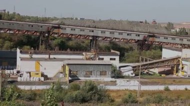 Büyük endüstriyel kuruluş, fabrika, sanayi bölgesi Panoraması