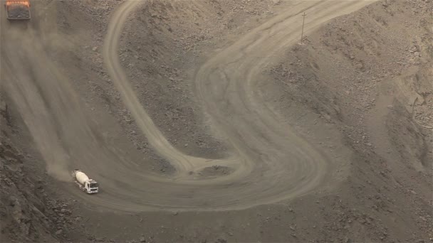 Panorama de canteras, Panorama general de carreras — Vídeo de stock