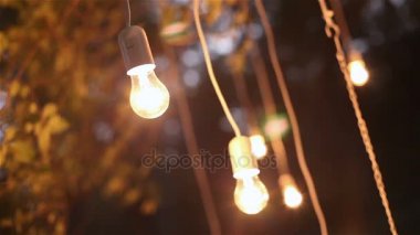 Dekoratif antika edison stil filaman woods, cam fener, lamba dekorasyon Bahçe geceleri asılı ampuller, sihirli orman, ampuller ve kızdırma orman ağacında dayan