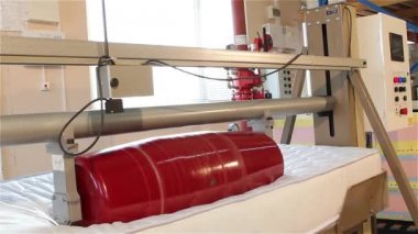Stres testi yatak, gücü test laboratuvarı, gücü, modern fabrikası, kapalı yatak