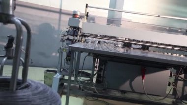 mobilya fabrikası, mobilya yatak blokları için yaylar, üretim Atölyesi, üretim hattı, derleme Baza, yatak blok üretimi için makine yaylar