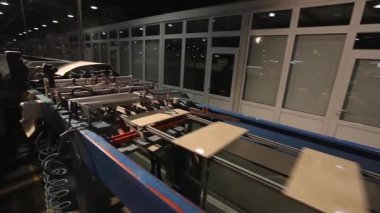 Desenli Seramik karo, Seramik karo, modern fabrika iç, seramik desen üretimi yazdırın. Sanayi iç, indors