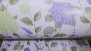 Duvar kağıdı üretimi, duvar kağıdı üretimi için modern taşıyıcı