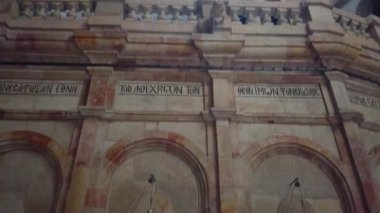 JERUSALEM - Kutsal Mezar Kilisesi. Yüce İsa Kudüs 'te boş bir mezar