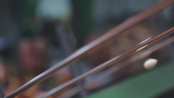 Production de fil de cuivre macro cadre. macro câble cuivre