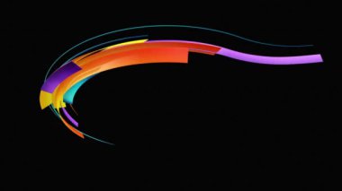 Renkli Şeritli satırlar hamle