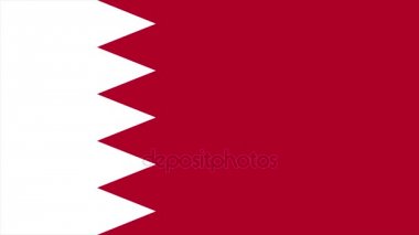Bahreyn bayrağı geçiş 4k