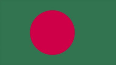 Bangladeş bayrağı geçiş 4k