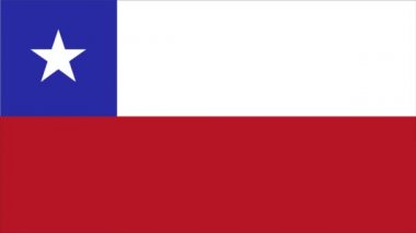 Şili bayrağı geçiş 4k