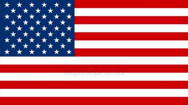 Amerika Birleşik Devletleri bayrağı 4 k geçiş