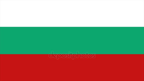 Bulgarie Transition drapeau 4K 