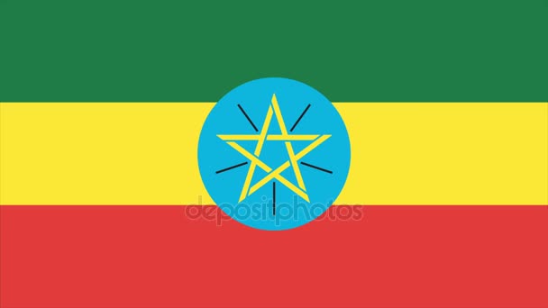 Éthiopie Transition drapeau 4K 