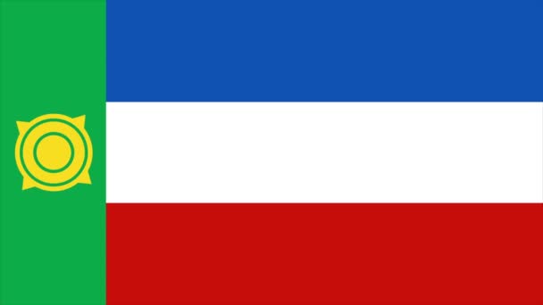 Khakassia Transition drapeau 4K 