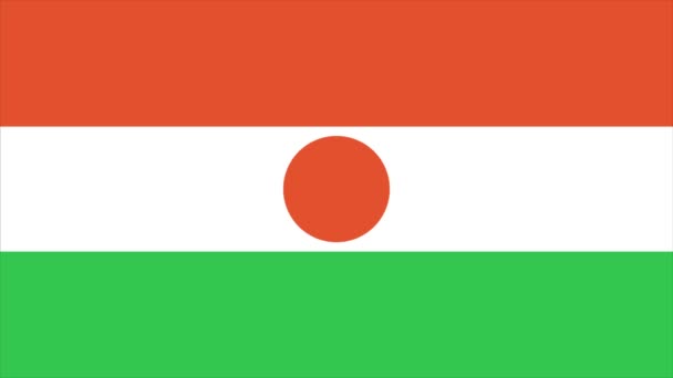 Transition drapeau Niger 4K 