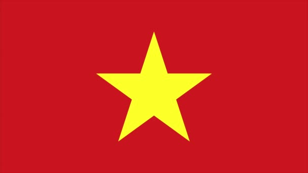 Transition drapeau du Vietnam 4K 