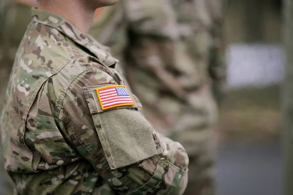 US Army troops — Stock Photo, Image