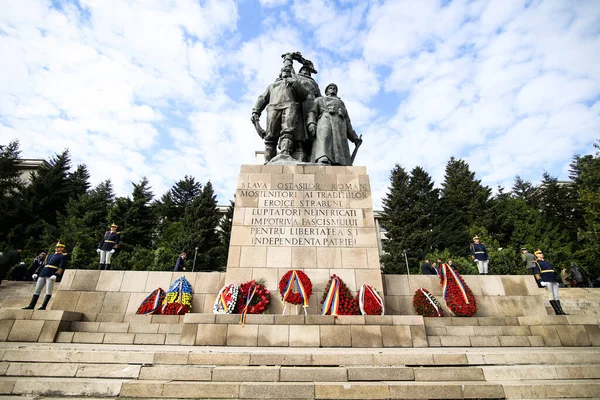 Bucharest Romania May 2019 Monument Country Heroes Military Academy Bucharest — 图库照片