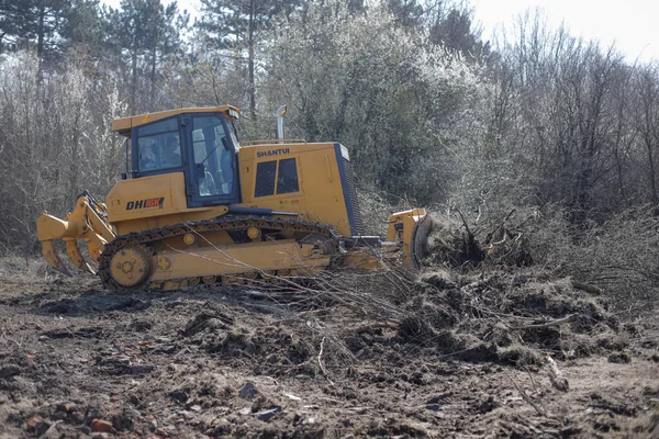 Otopeni Romania February 2020 Heavy Machinery Romanian Army Level Ground — 图库照片