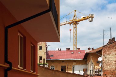 Vinç eski şehir bölgesinde Bina