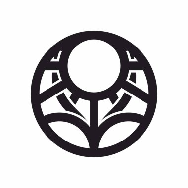 Güzel mistik logo, işaret, sembol (seçenek 7)