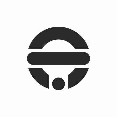 Logo monogram harfleri O & T (seçenek 2)