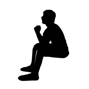 adam elleriyle beyaz arka plan üzerinde izole birbirlerine illüstrasyon tasarımı, kanepede oturup. 